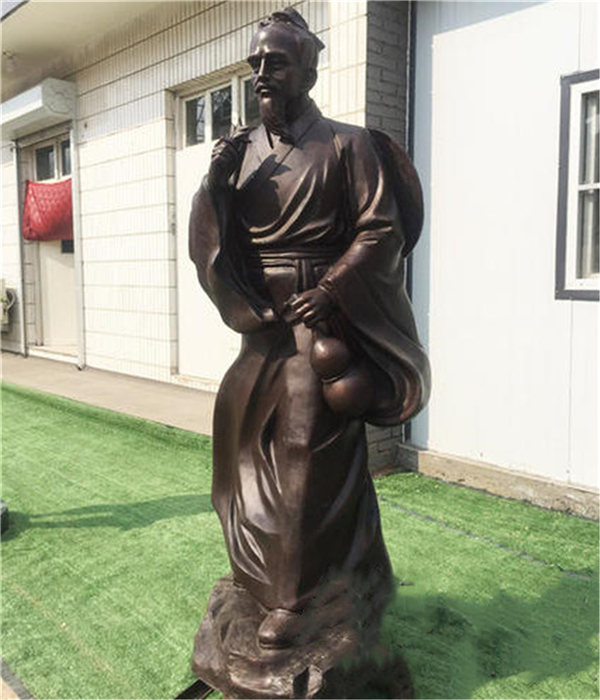 古代名醫(yī)銅雕塑.jpg 古代名醫(yī)銅雕塑.jpg