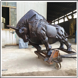 銅雕開拓牛 銅雕開拓牛