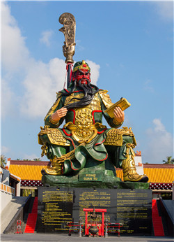 大型青龍偃月刀關(guān)公像 大型青龍偃月刀關(guān)公像