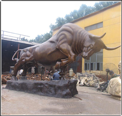 大型銅牛鑄造 大型銅牛鑄造