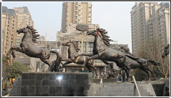 廣場銅馬雕塑價格 廣場銅馬雕塑價格