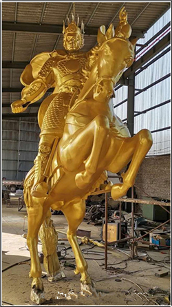 景觀銅馬擺件、