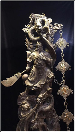 九龍關(guān)公銅像 九龍關(guān)公銅像