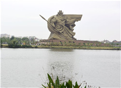 景觀銅關(guān)公雕塑 景觀銅關(guān)公雕塑