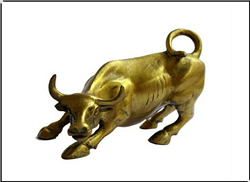 貼金銅牛 貼金銅牛