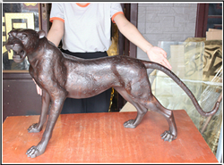 純銅豹子工藝品 純銅豹子工藝品