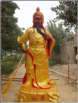 大型紅臉關(guān)公鑄造 大型紅臉關(guān)公鑄造