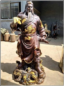 1.8銅關(guān)公像 1.8銅關(guān)公像