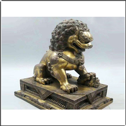 純銅宮門(mén)獅 純銅宮門(mén)獅