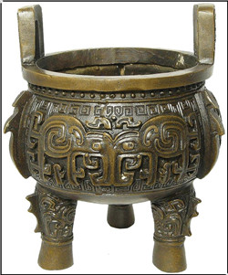 三足銅鼎鑄造 三足銅鼎鑄造