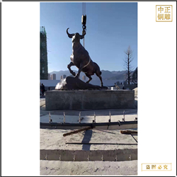 安裝銅牛雕塑廠家 安裝銅牛雕塑廠家