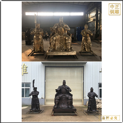 鑄造關(guān)公銅像 鑄造關(guān)公銅像