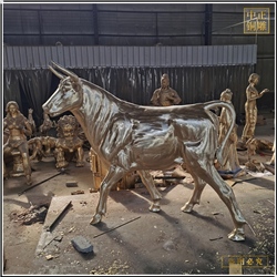 風(fēng)水黃銅牛擺件 風(fēng)水黃銅牛擺件