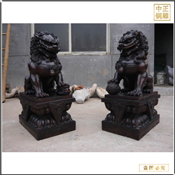 采購銅故宮獅擺件廠家 采購銅故宮獅擺件廠家