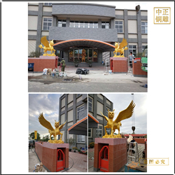 酒店門口銅麒麟供應 酒店門口銅麒麟供應
