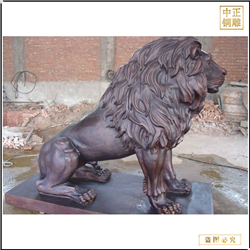 大號(hào)銅獅子鑄造廠家 大號(hào)銅獅子鑄造廠家
