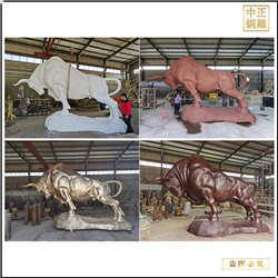 大號開荒銅牛擺件 大號開荒銅牛擺件