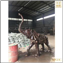 酒店別墅門口銅雕大象批發(fā) 酒店別墅門口銅雕大象批發(fā)