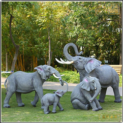 園林景觀銅大象動(dòng)物雕塑 園林景觀銅大象動(dòng)物雕塑