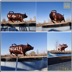 5米大型銅牛制作廠 5米大型銅牛制作廠