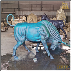 景觀銅牛雕塑擺件 景觀銅牛雕塑擺件