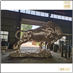 公園景觀開荒銅牛銅雕 公園景觀開荒銅牛銅雕