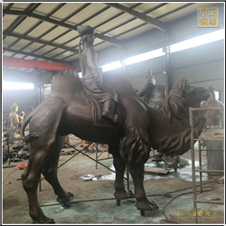 小女孩騎駱駝雕塑 小女孩騎駱駝雕塑