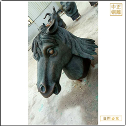 十二生肖銅馬擺件鑄造 十二生肖銅馬擺件鑄造