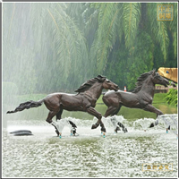 奔馬銅雕塑制作 奔馬銅雕塑制作