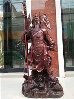 廠家直銷(xiāo)銅關(guān)公 廠家直銷(xiāo)銅關(guān)公