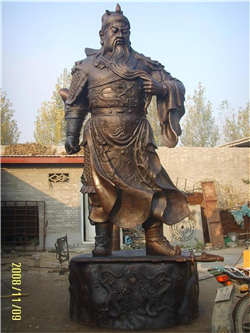 廠家直銷(xiāo)銅關(guān)公像 廠家直銷(xiāo)銅關(guān)公像