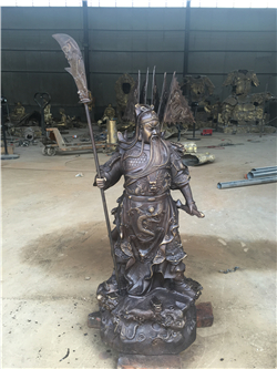 關(guān)公韋陀銅雕 關(guān)公韋陀銅雕