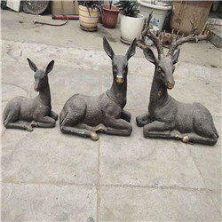 銅鹿雕塑 銅鹿雕塑