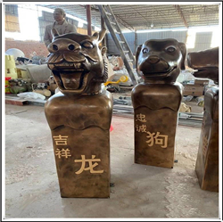 定做十二生肖雕塑 定做十二生肖雕塑