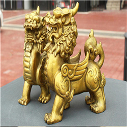 招財(cái)銅貔貅雕塑 招財(cái)銅貔貅雕塑